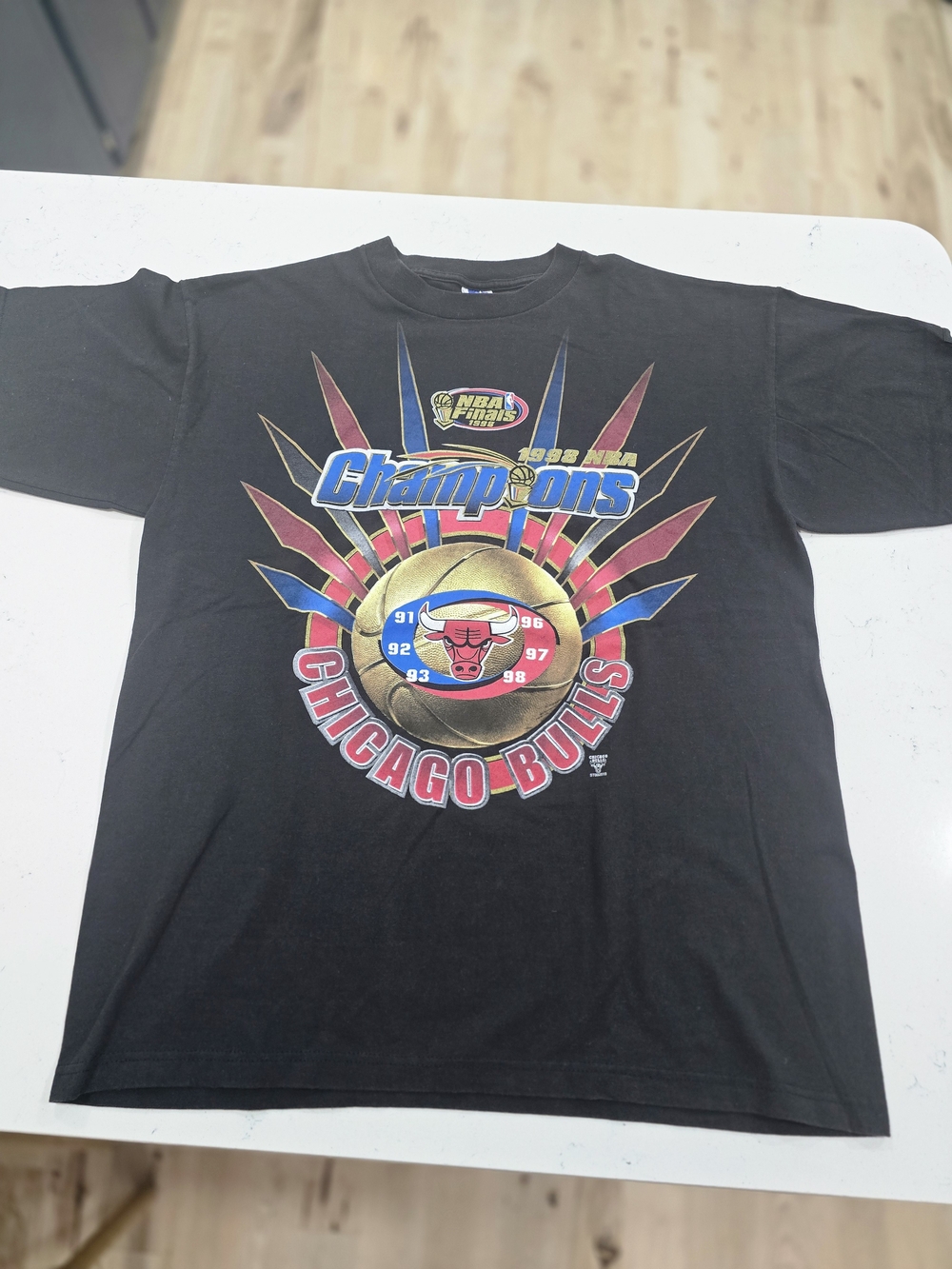 Vintage Chicago Bulls 1998 Championship Starter T-Shirt
